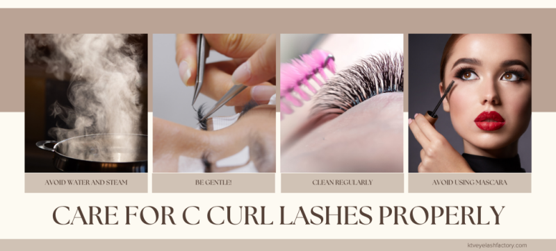 Care For C Curl Lashes Properly