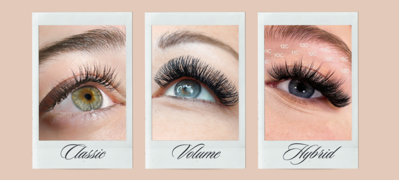 Differences Between C Curl Lash Types