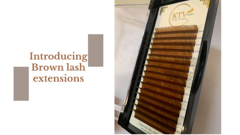 Introducing Brown Lash Extensions