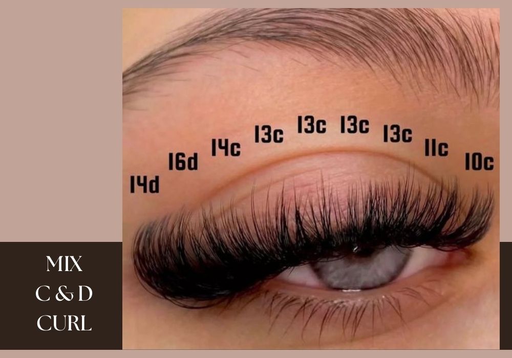 Mix C And D Curl Lashes 8