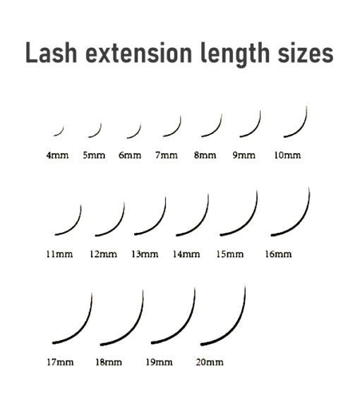 Eyelash Extension Style Chart: Consulting from A-Z