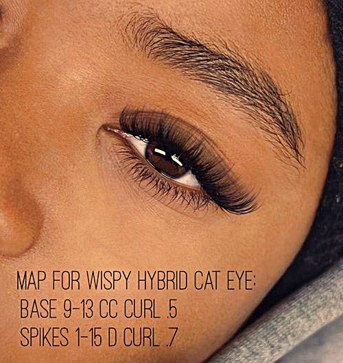 Lash Map Wispy Hybrid Cat-eye