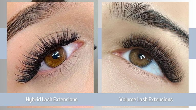 Difference Between Hybrid Vs Volume Fan Lashes