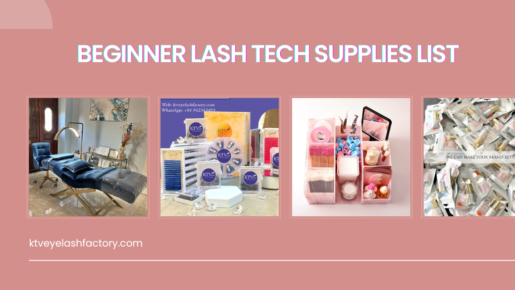 Beginner Lash Tech Supplies List