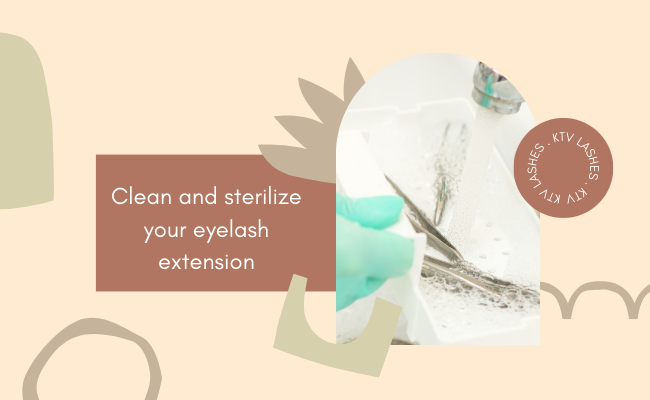 Clean And Sterilize Your Eyelash Extension