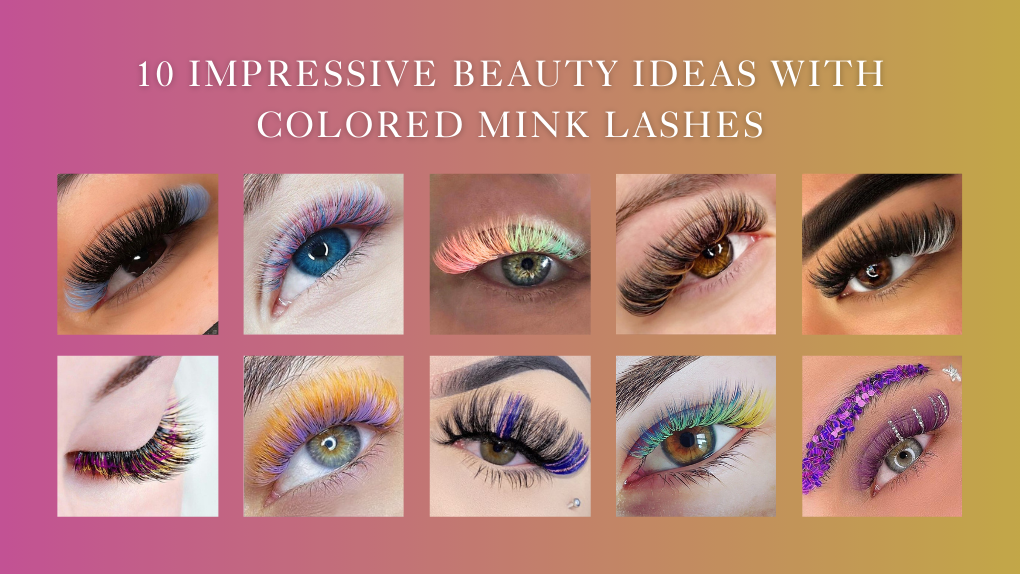 Colored Mink Lashes