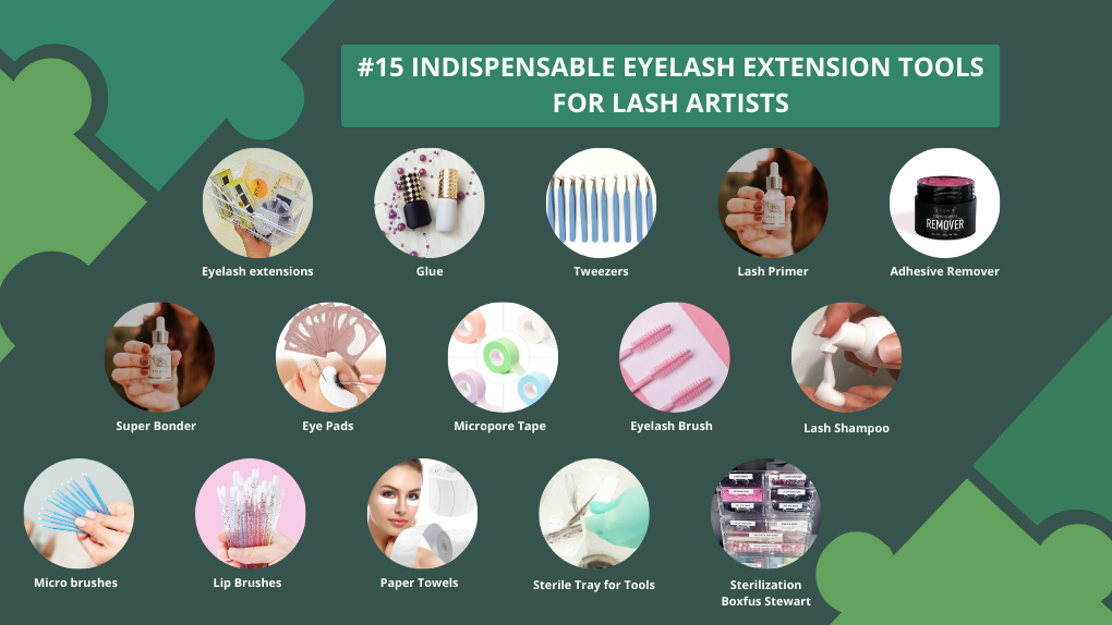 Eyelash Extension Tools