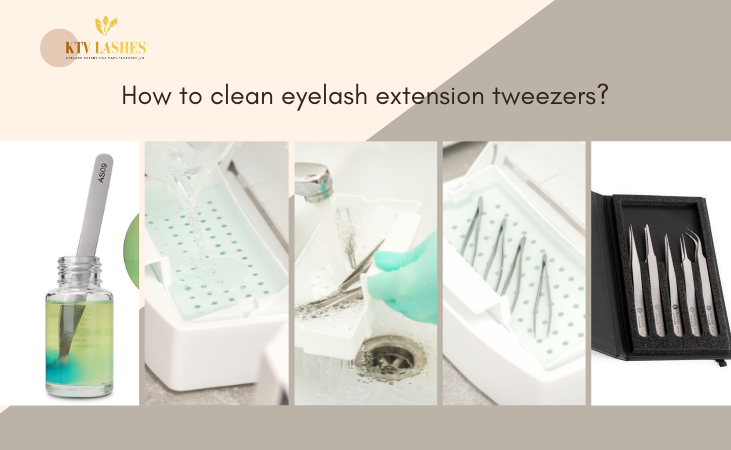 How To Clean Eyelash Extension Tweezers 5 Step