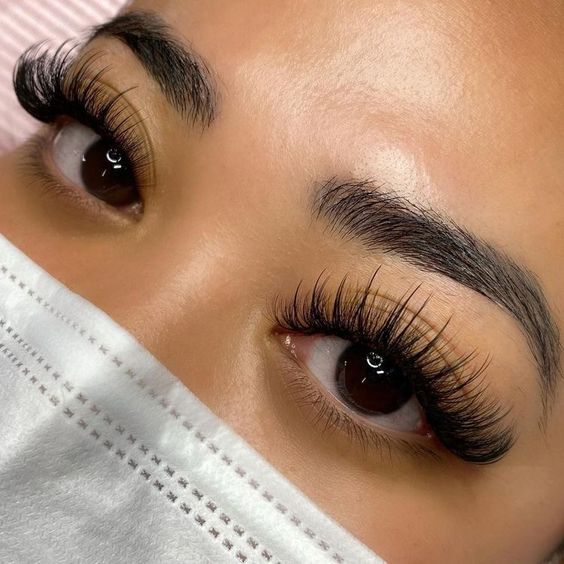 K-kim Style Long Eyelash Extensions