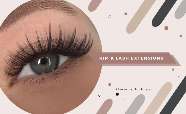 Kim K Volume Mink Lash Extensions