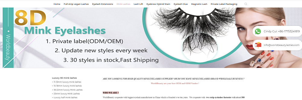 Mink Lashes Wholesale Asia - Qingdao Lashbeauty Cosmetic