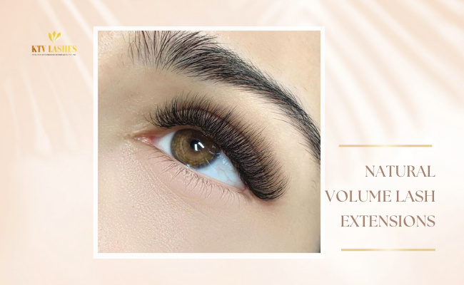 Natural Volume Lash Extensions