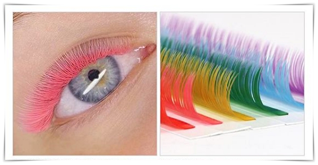 Neon Colored Mink Lash Extensions