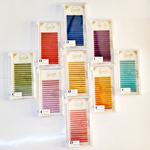 KTV Lash Factory Colored Lashes Strips