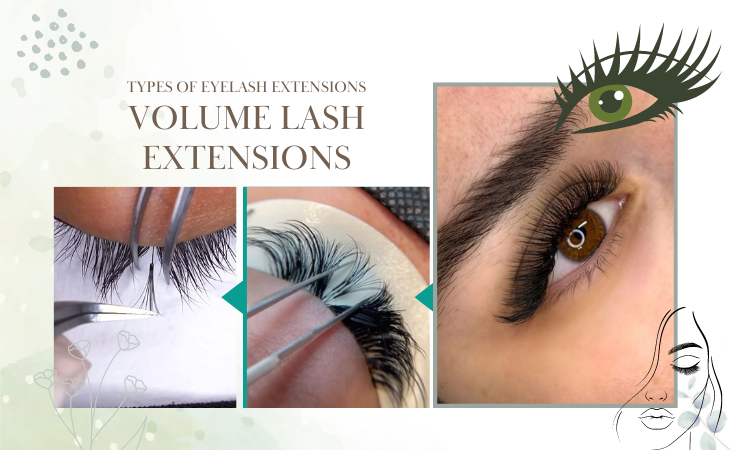 Types Of Eyelash Extensions Volume