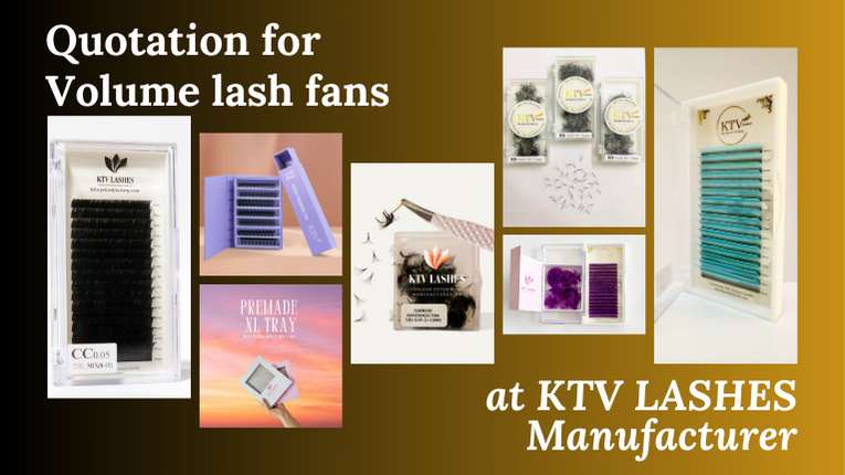 Volume Lash Fans At Ktv Lashes