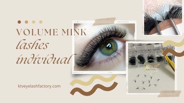 Volume Mink Lashes Individual