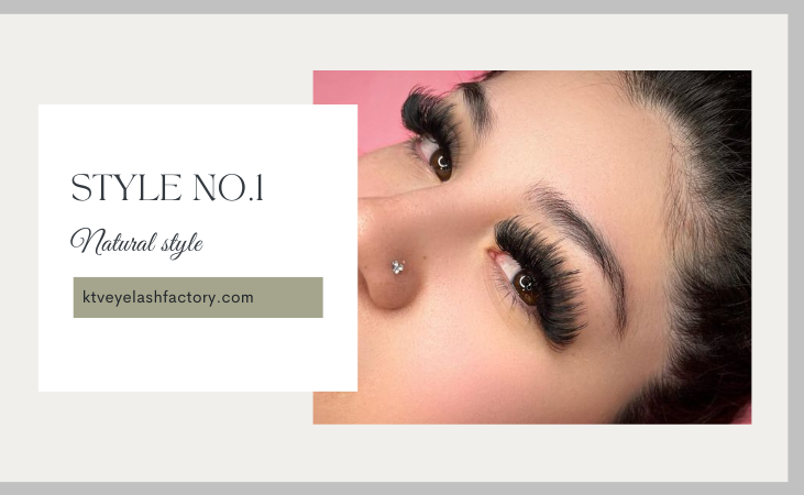 Wispy Mega Volume Lash Extensions Natural Style