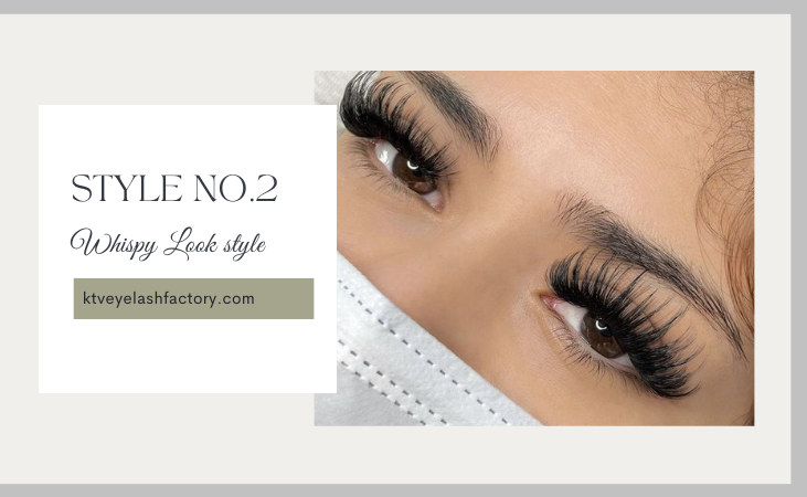 Wispy Mega Volume Lash Extensions Whispy Look Style