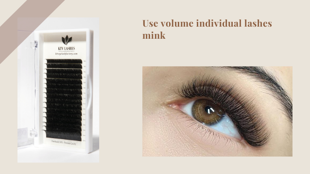 Mink Individual Lashes Style Volume