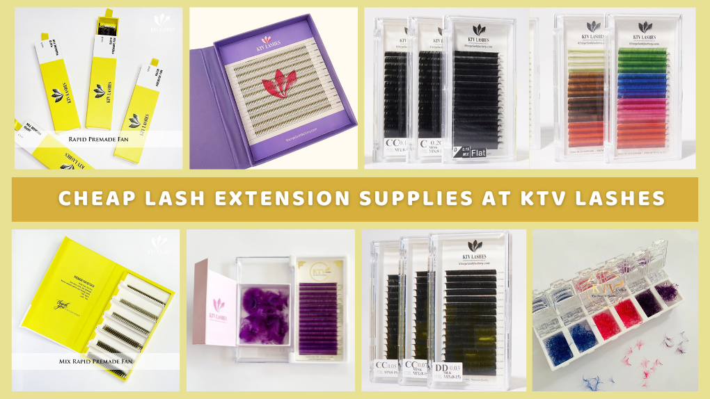 Cheap Lash Extension Supplies At Ktv Lashes