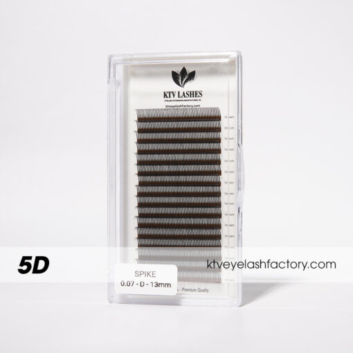 5D SPIKE LASHES - ( No-stick on the tip )