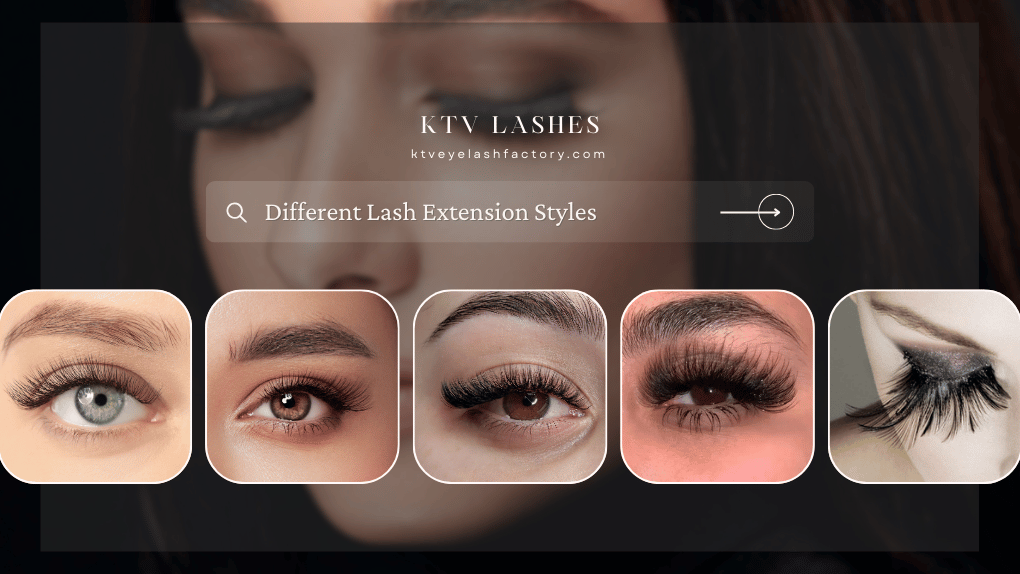 Different Lash Extension Styles