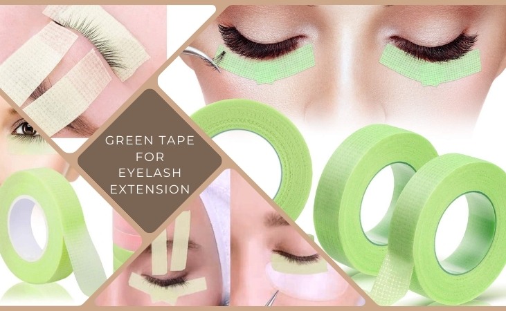 Green Tape For Eyelash Extension